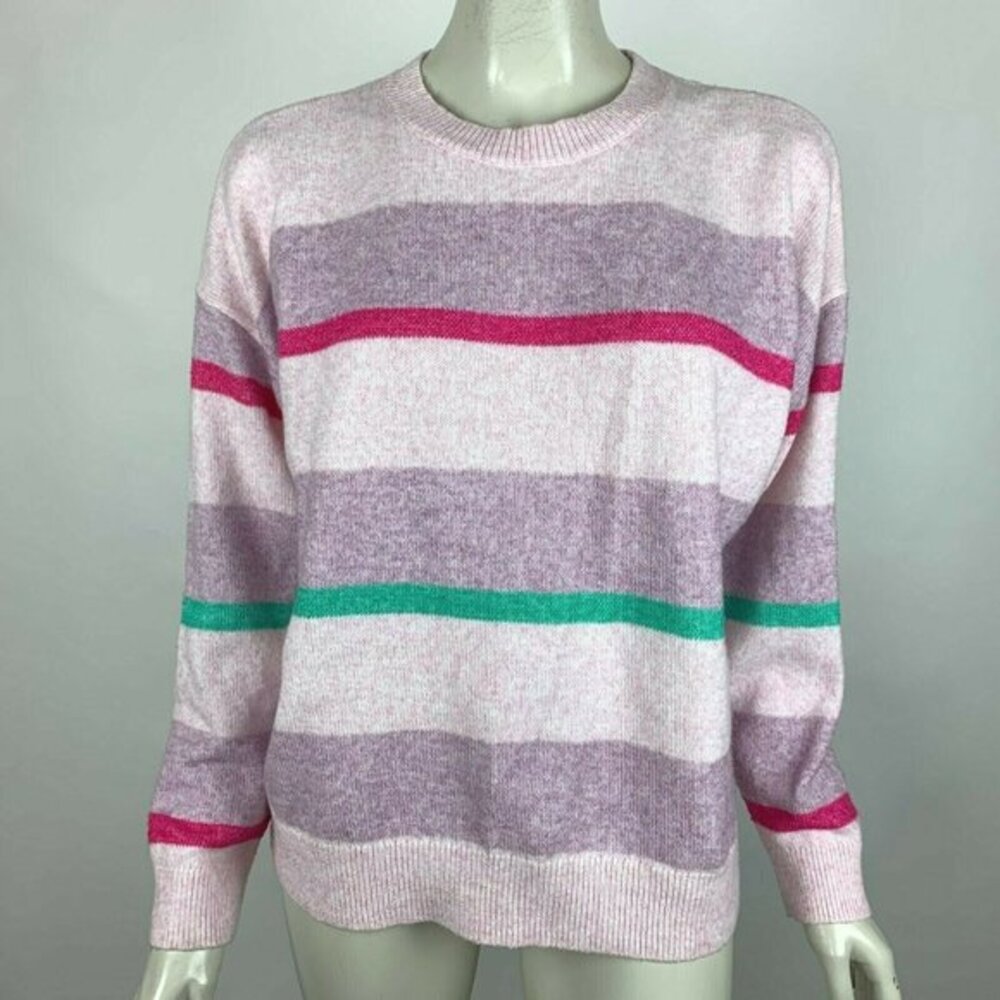 Elizabeth and‎ James Lilac Color Block Sweater